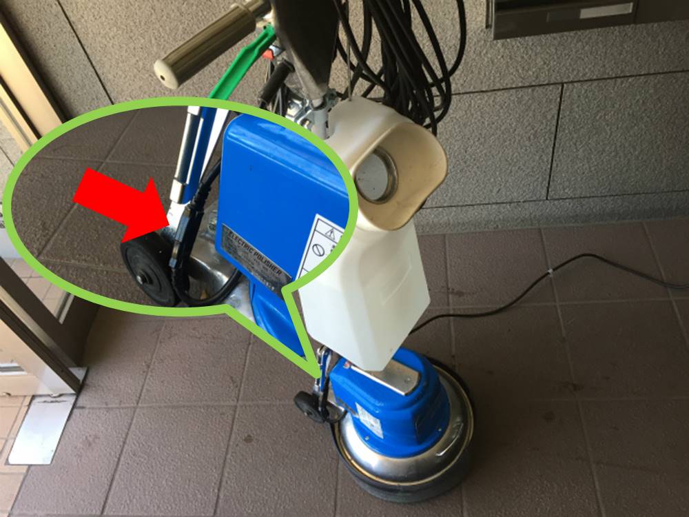 ポリッシャー延長コード代わり