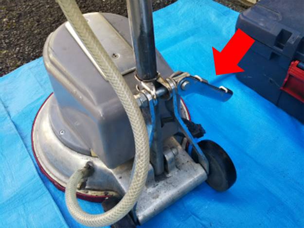 ポリッシャーシャフト交換