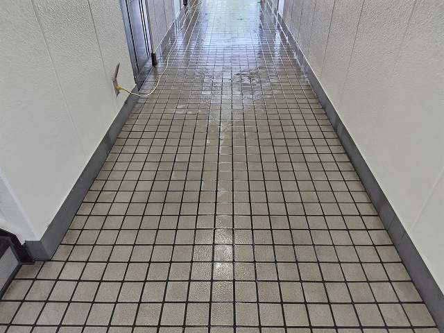 定期清掃アフター（共用部清掃のソラダム）